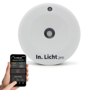 In.licht Pro-Handheld EML Light Meter Sensor Lumens Lux Color Temperature CCT Contrast Uniformity Measurement for Architecture Interior Lighting Design Well Healthy Building Standard